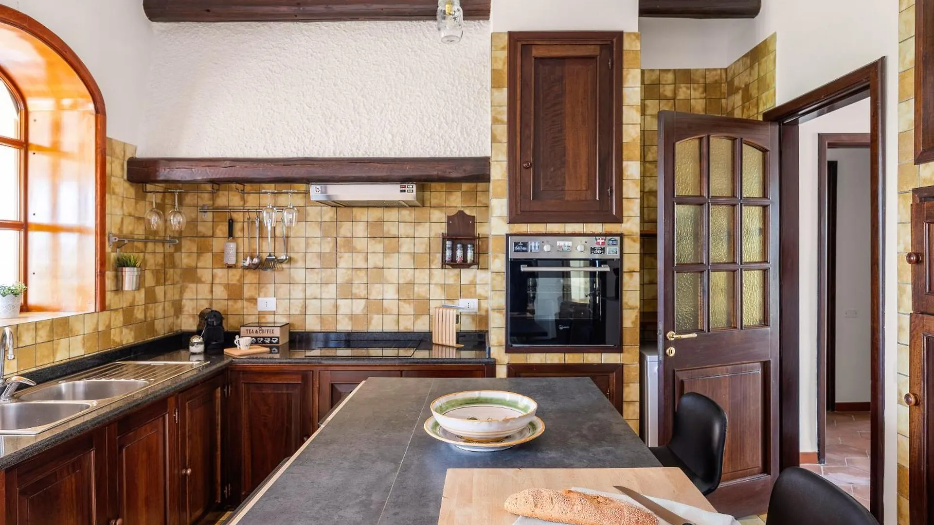 Villa Lymnia -Elegant Sicilian Villa With Solarium & Palm Garden Syracuse