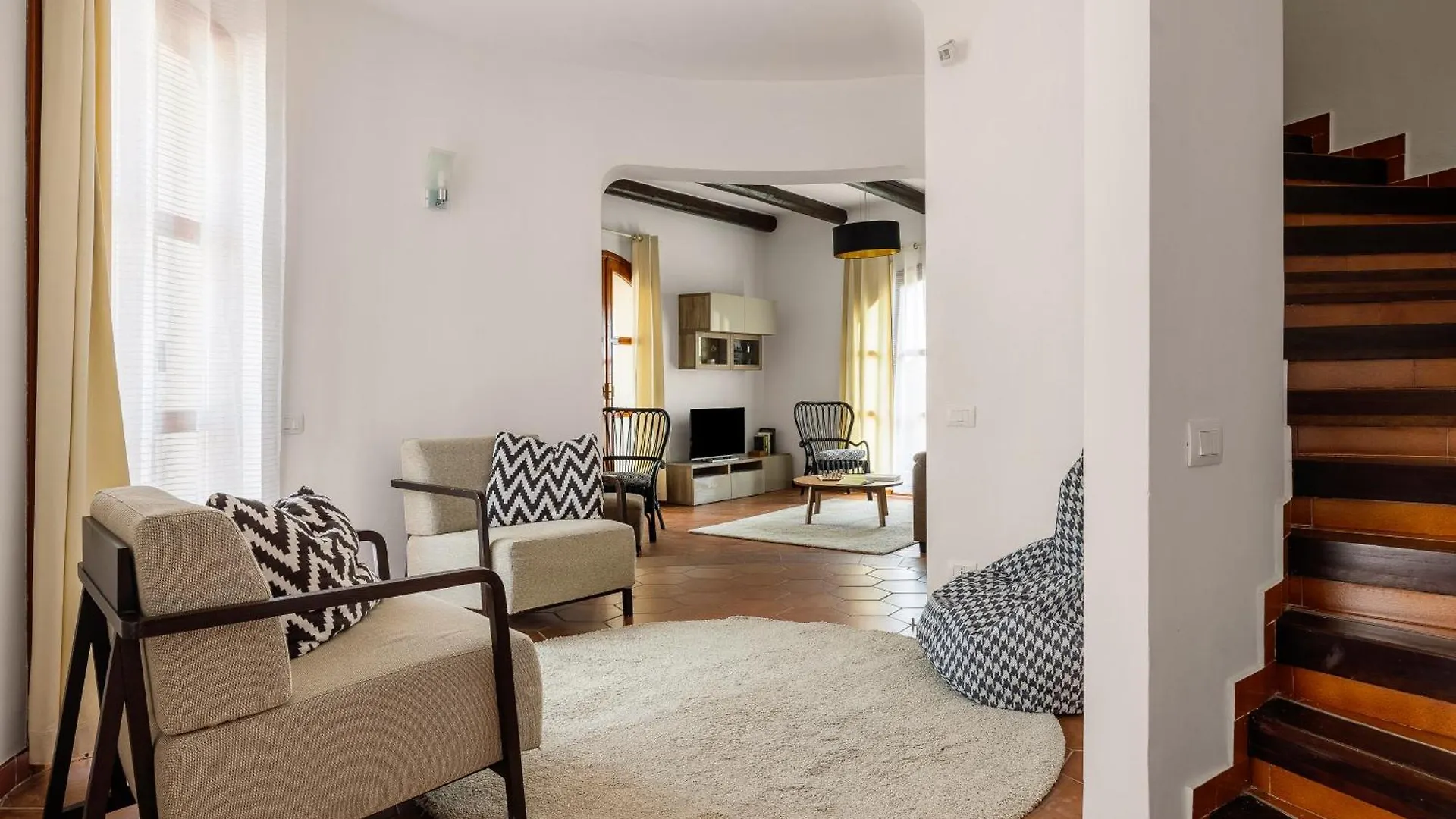 Villa Lymnia -Elegant Sicilian Villa With Solarium & Palm Garden Syracuse